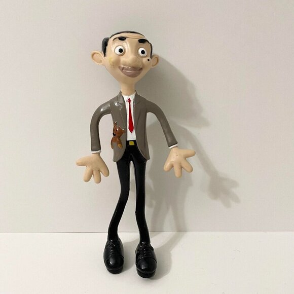 Mr Bean Bendy Action Figure Toy Bendie Tiger Aspects NJ Croce Co - Picture 1 of 16